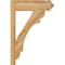Ekena Millwork Olympic Rough Sawn Arts and Crafts Outlooker, Western Red Cedar, 6"W x 18"D x 26"H OUT06X18X26OLY03RWR - alternate 4